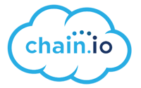 chain.io logo cloud with white fill